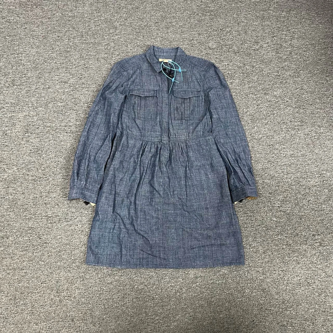 99新 BURBERRY/博柏利 Burberry 牛仔连衣裙 uk6