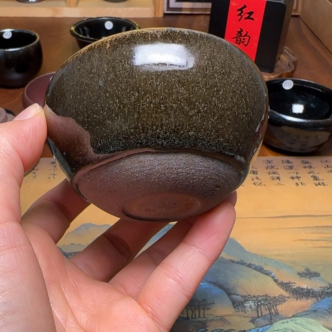 茶盏18 龙窑柴烧窑柴烧