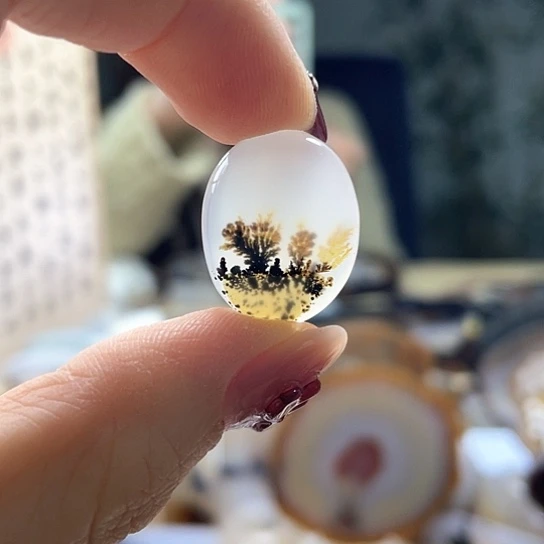 玛瑙/玉髓颈饰未镶嵌林*林