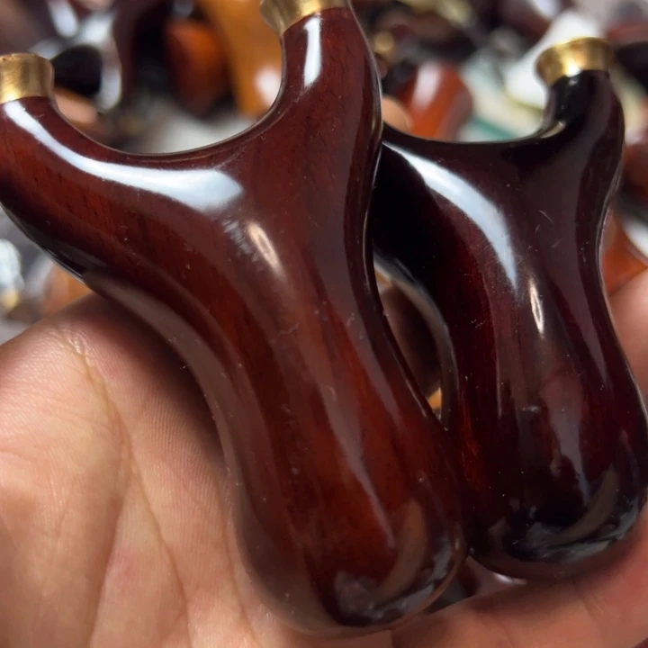 木紫檀小胖快压60随机瑕疵