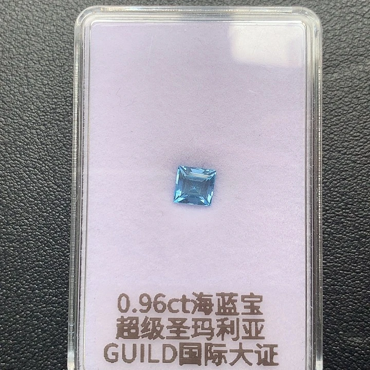 海蓝宝石裸石未镶嵌