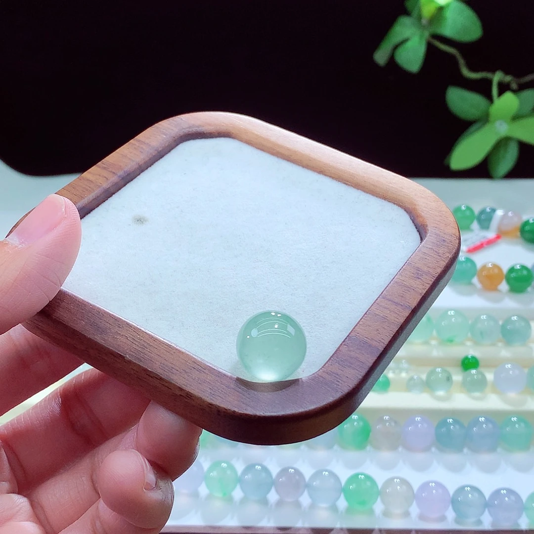 未镶嵌手串翡翠卡15+