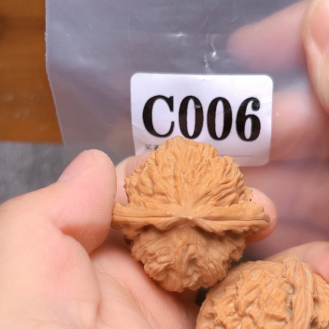 吊坠文玩核桃41白狮子