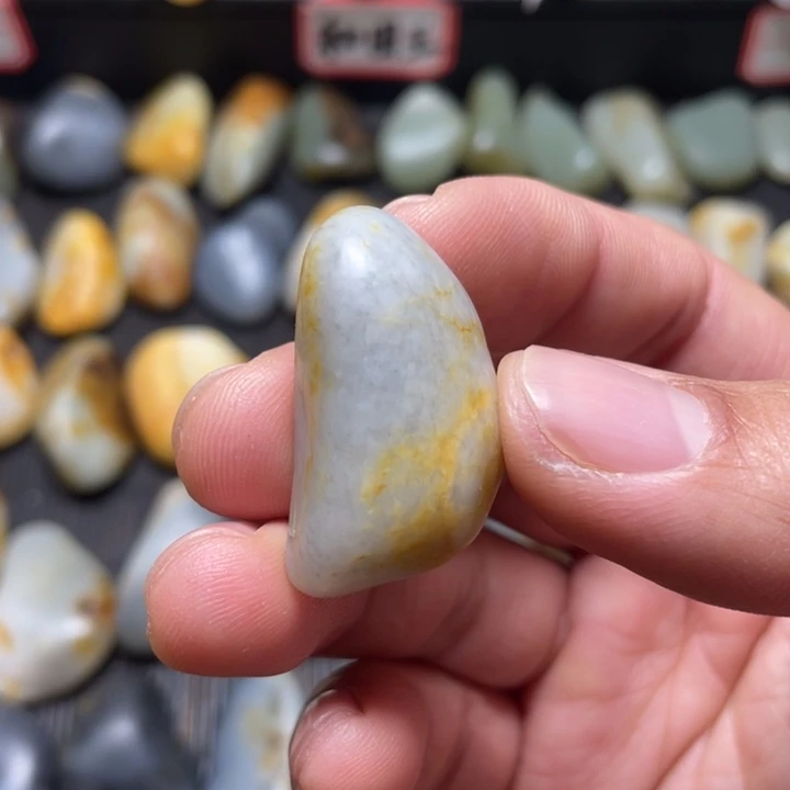 和田玉未镶嵌挂件49