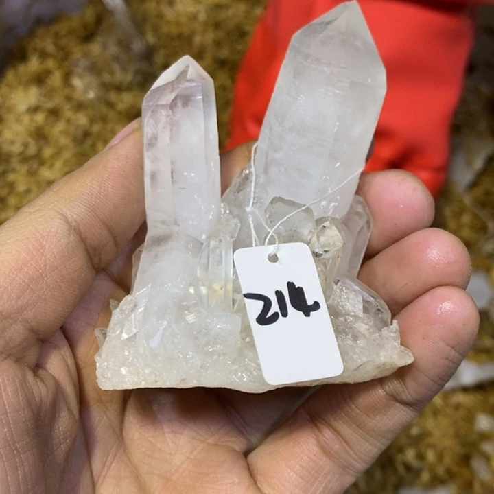 水晶水晶原石摆件未镶嵌