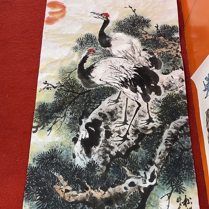 国画张圣敏先生纯手绘作品