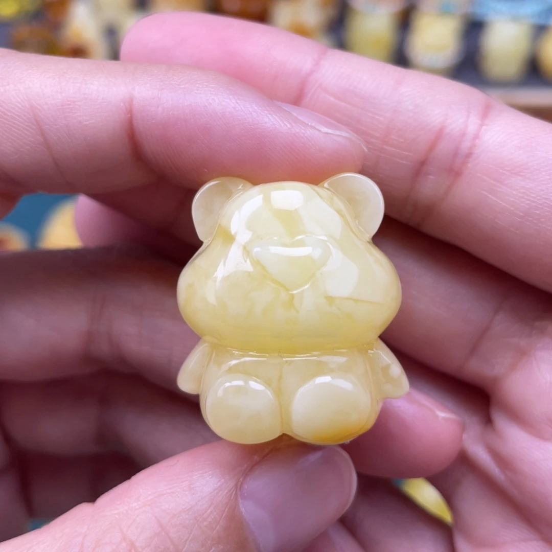 裸石琥珀未镶嵌蜜蜡