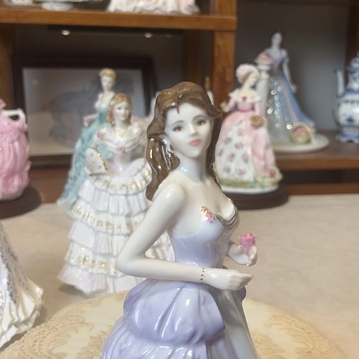 杯欧洲中古瓷器摆件