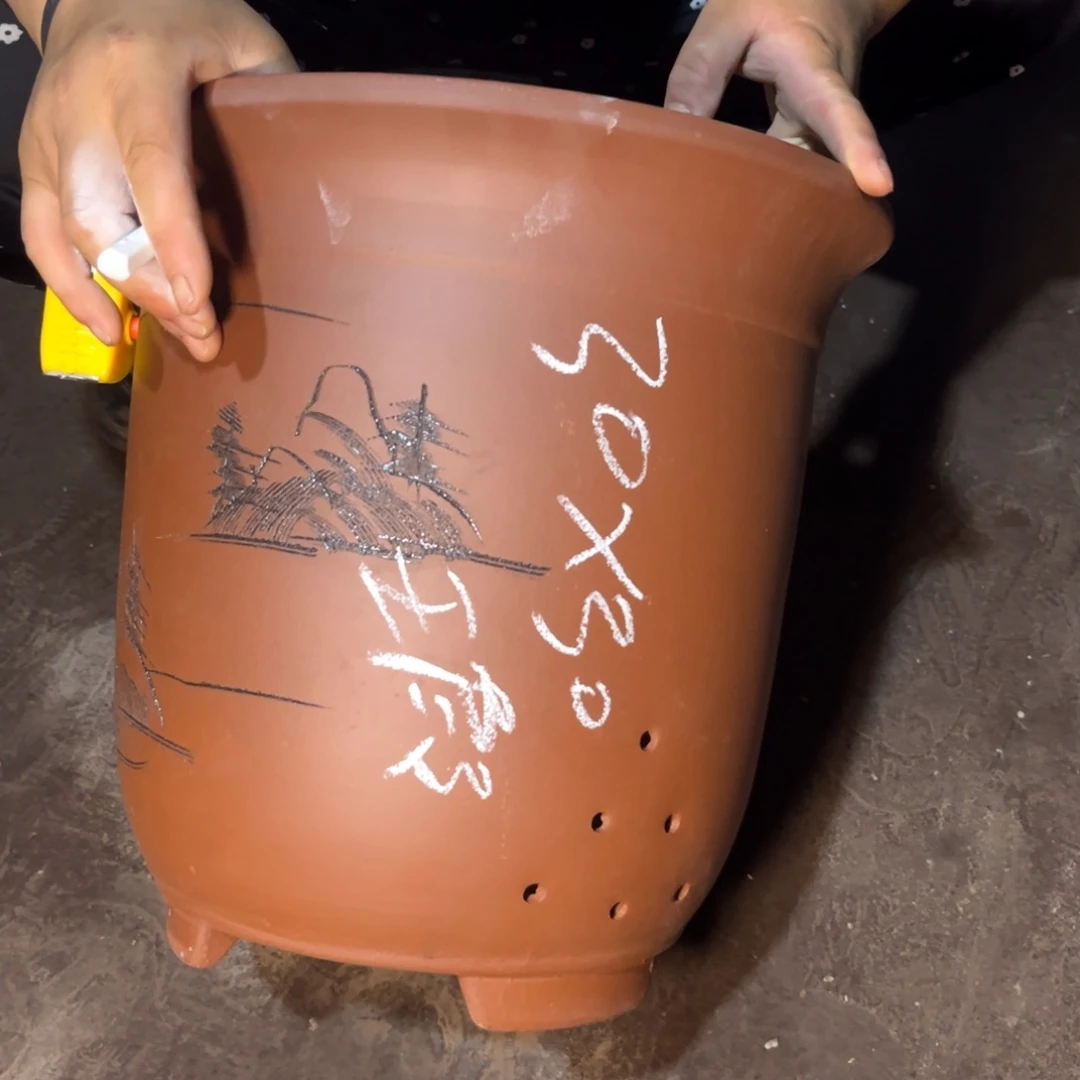 紫砂花盆紫砂花盆