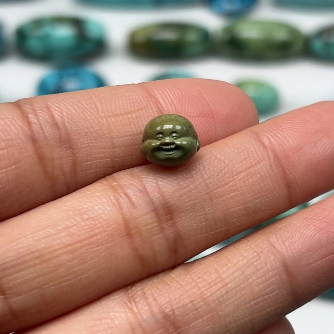 绿松石珠宝奇石未镶嵌