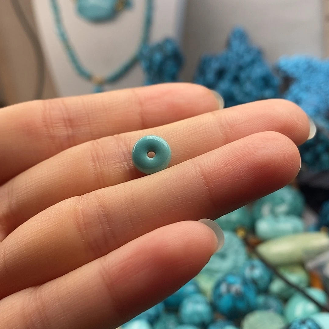 绿松石未镶嵌珠宝半成品