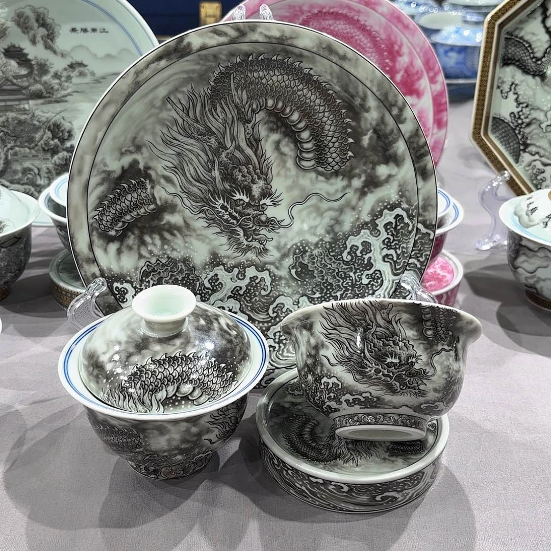 瓷片景德镇瓷器博物陈列中心的藏传
