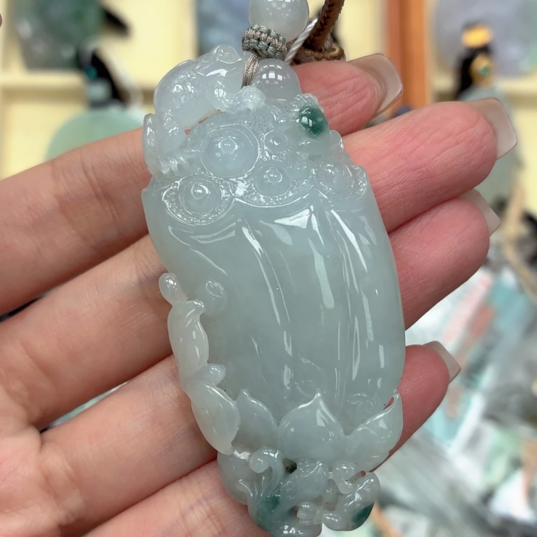 翡翠未镶嵌颈饰多样性选其一发货