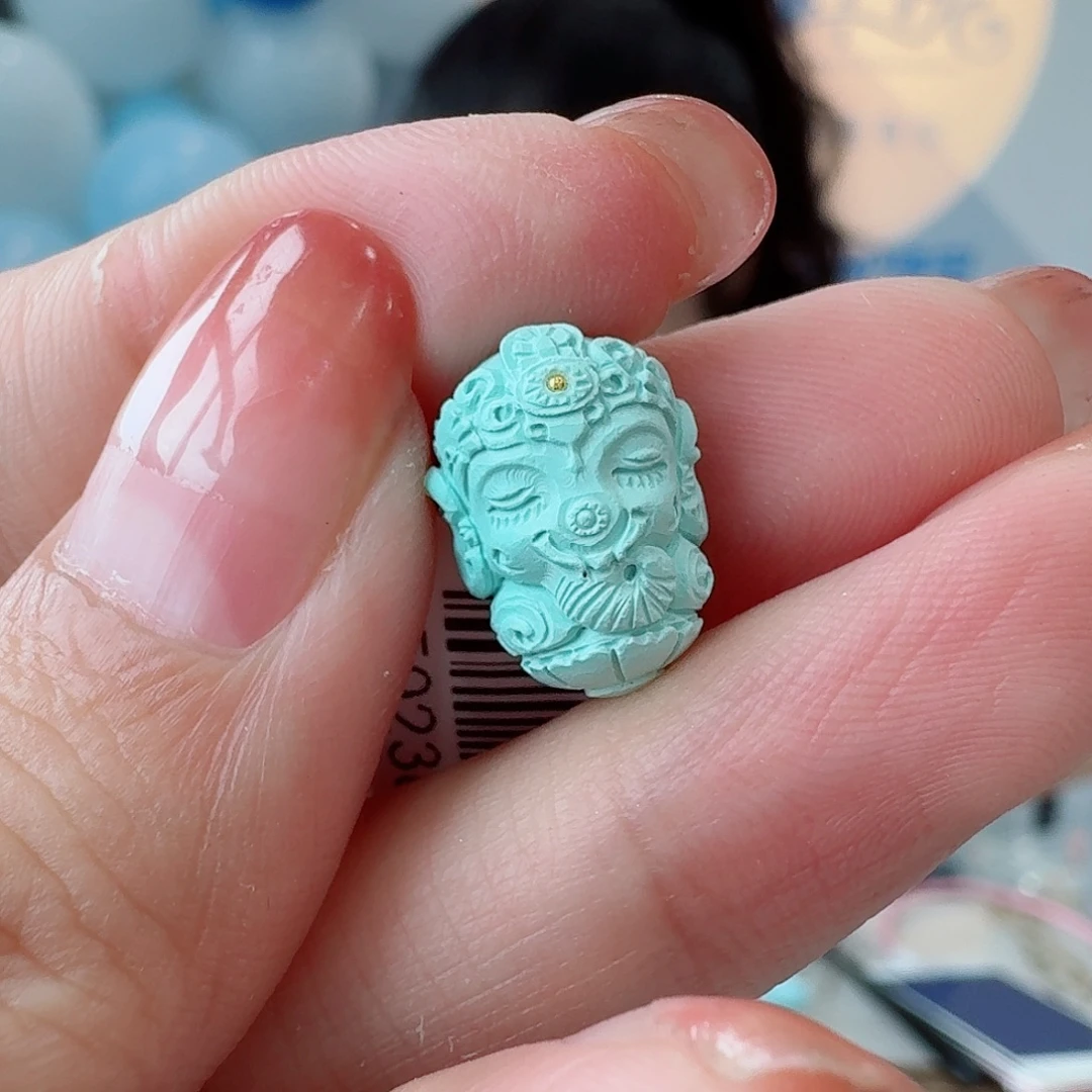 未镶嵌绿松石珠宝奇石