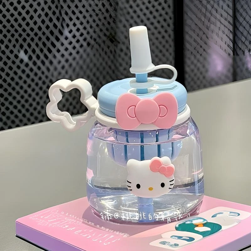 夏季吸管杯大容量2025新款学生高颜值水杯带吸管可爱杯子大肚子杯