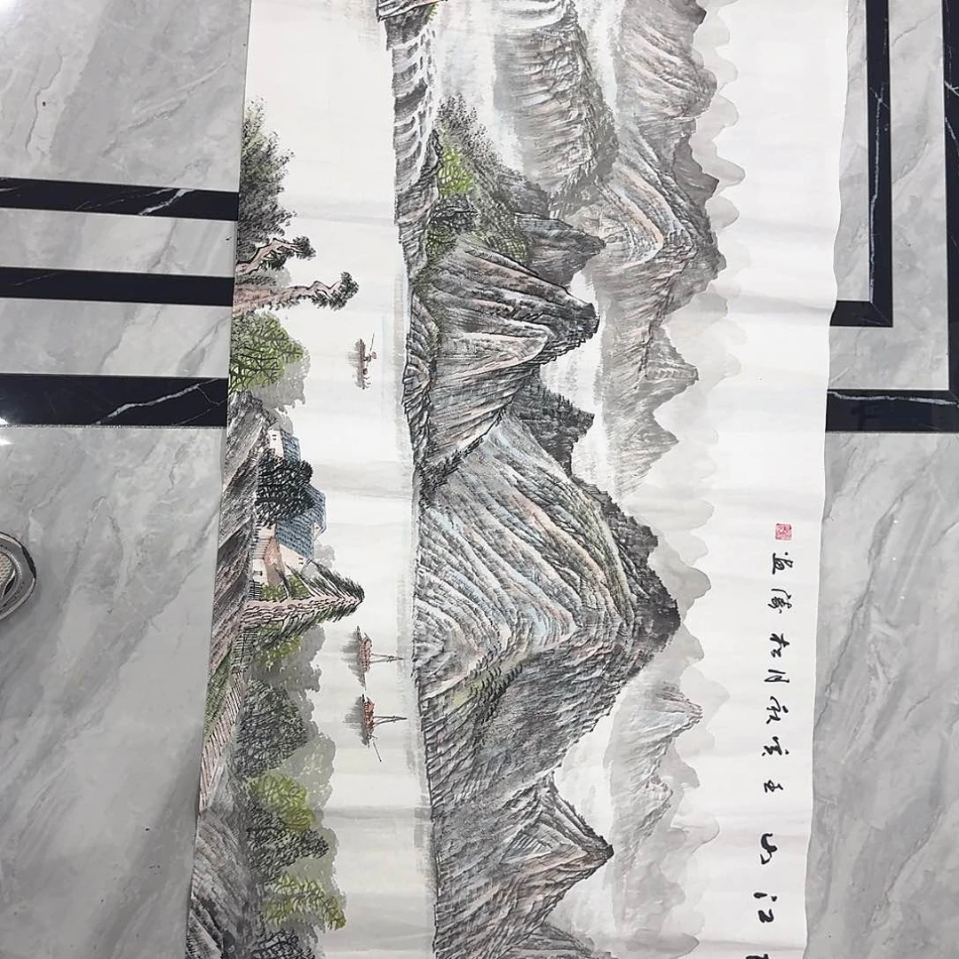 国画国画作品多次入选