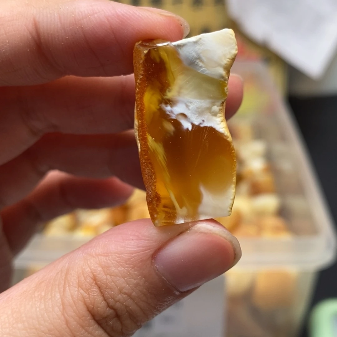 定制琥珀未镶嵌禅*天然蜜蜡原石加工不退不换