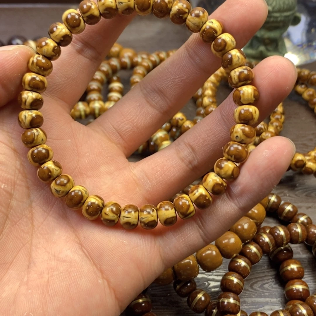 手串紫金鼠紫金鼠花皮算盘7号