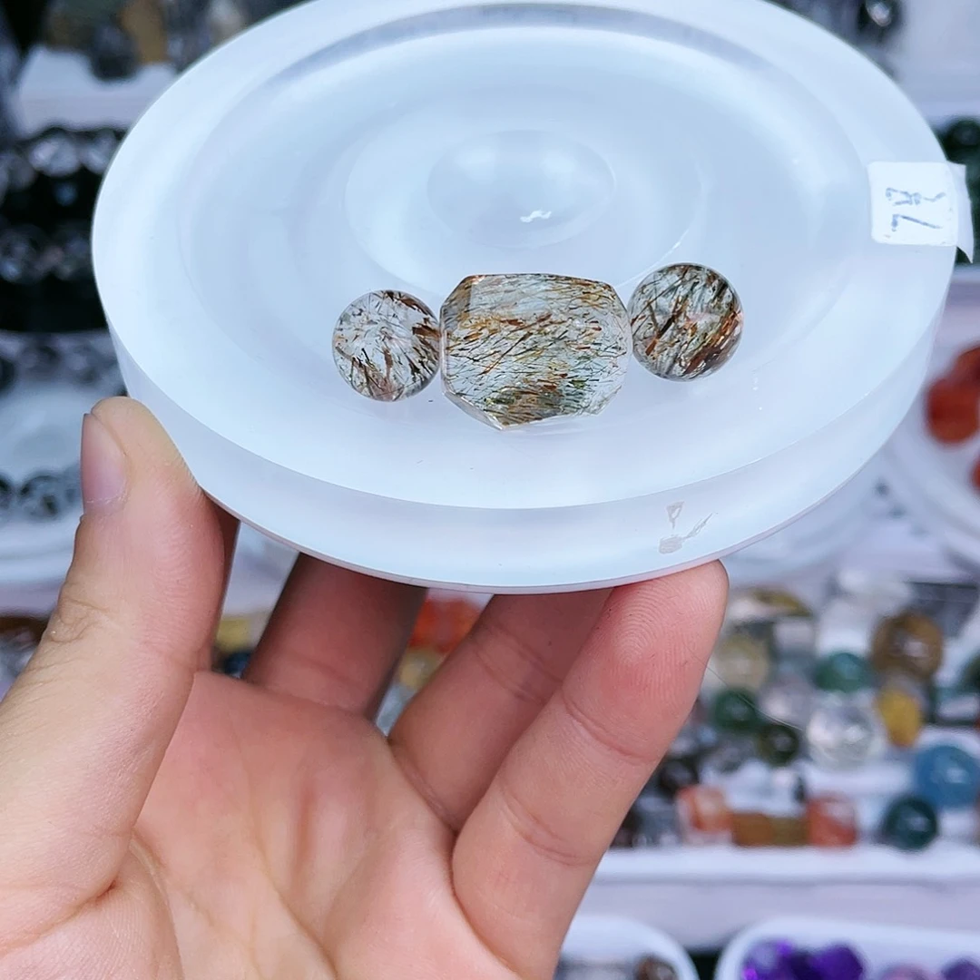 水晶水晶单珠未镶嵌