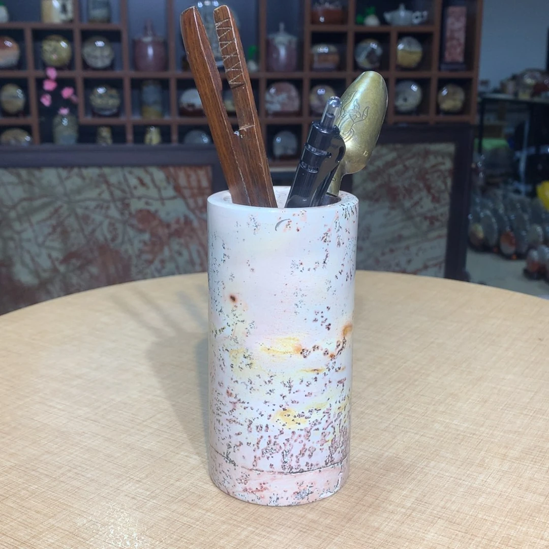 紫砂，广西国画石摆件，收藏观赏