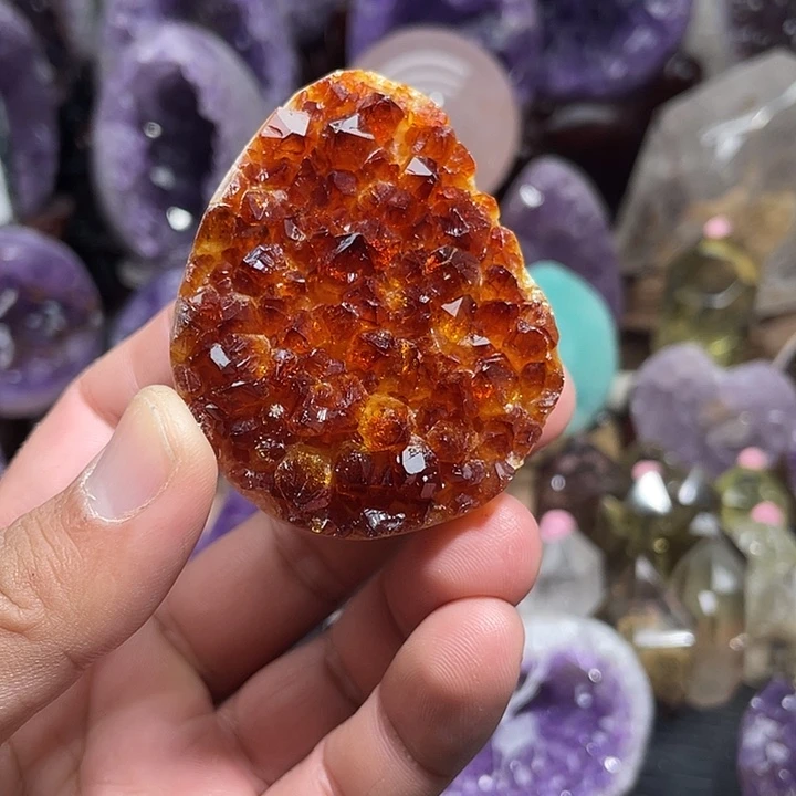 水晶未镶嵌珠宝半成品