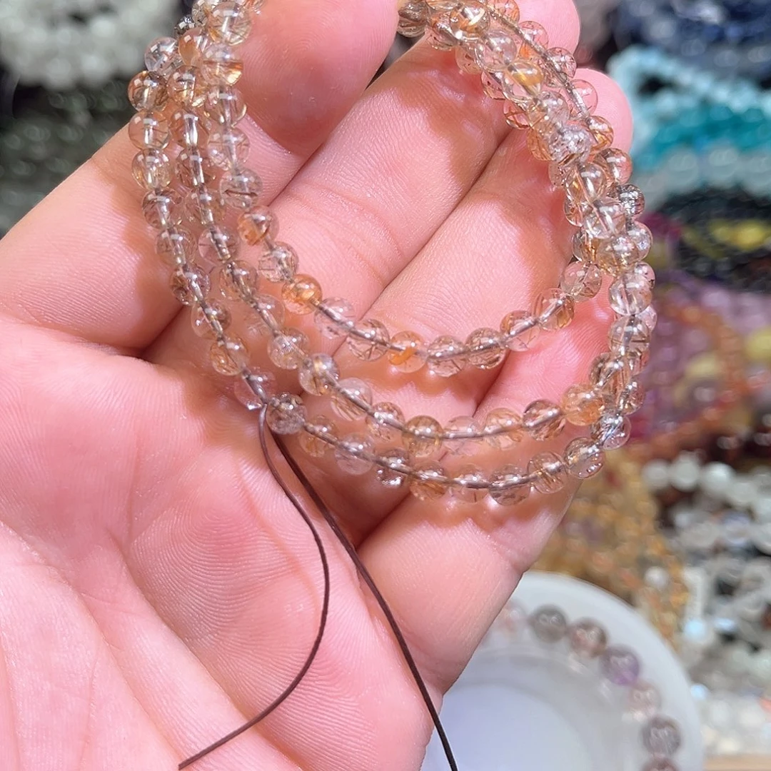 水晶手串未镶嵌天然水晶未镶嵌