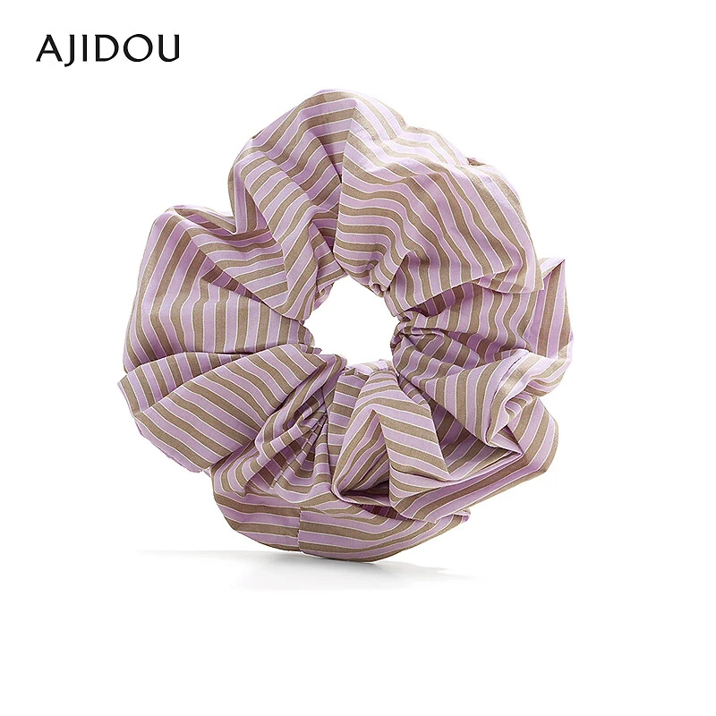 AJIDOU阿吉豆弹性大肠发圈大圈头绳法式韩版