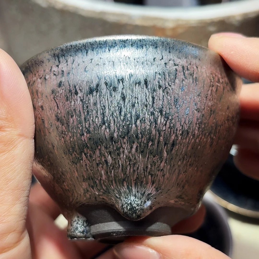 茶盏义兴龙窑建盏52微瑕