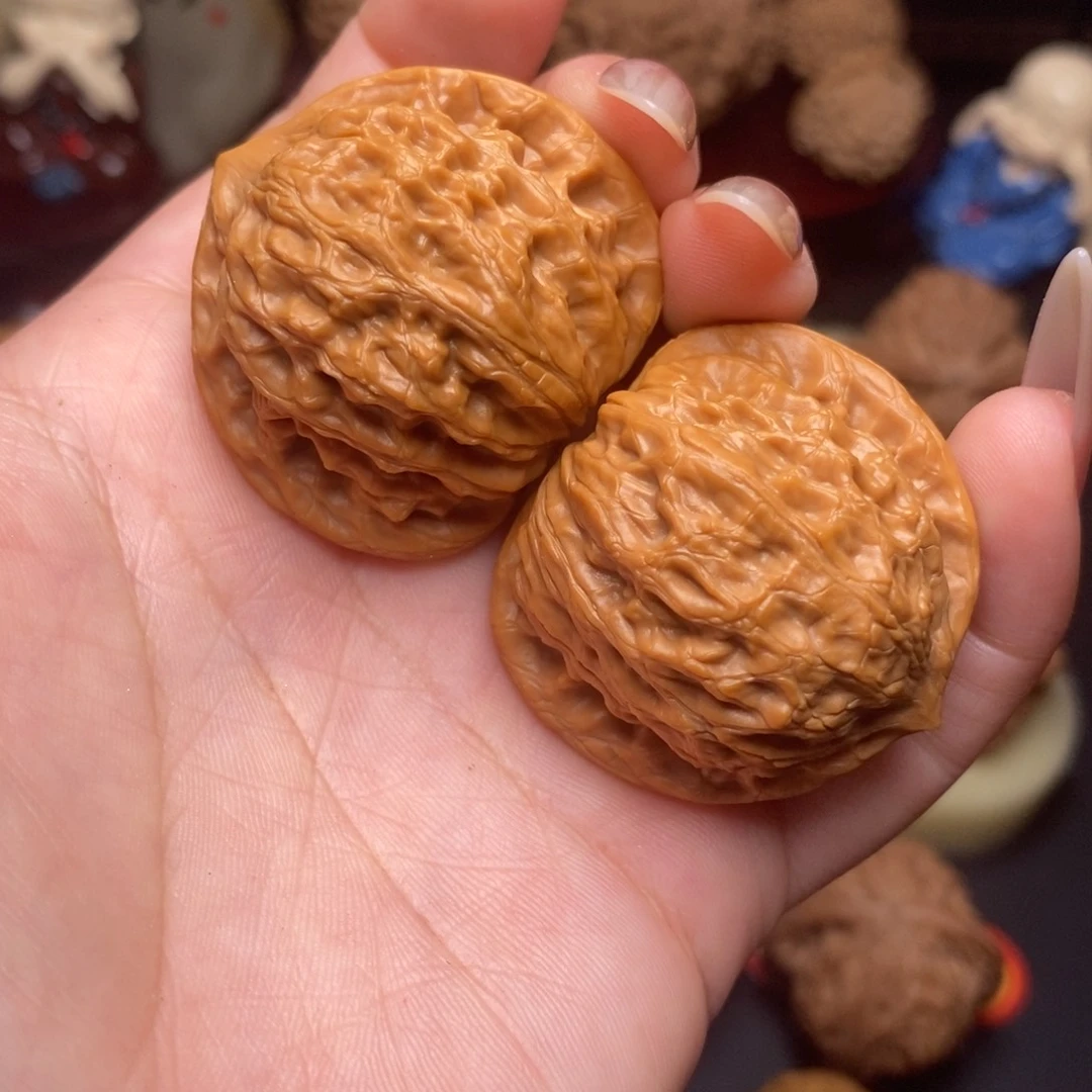 文玩核桃把件崔凯公子帽38.5