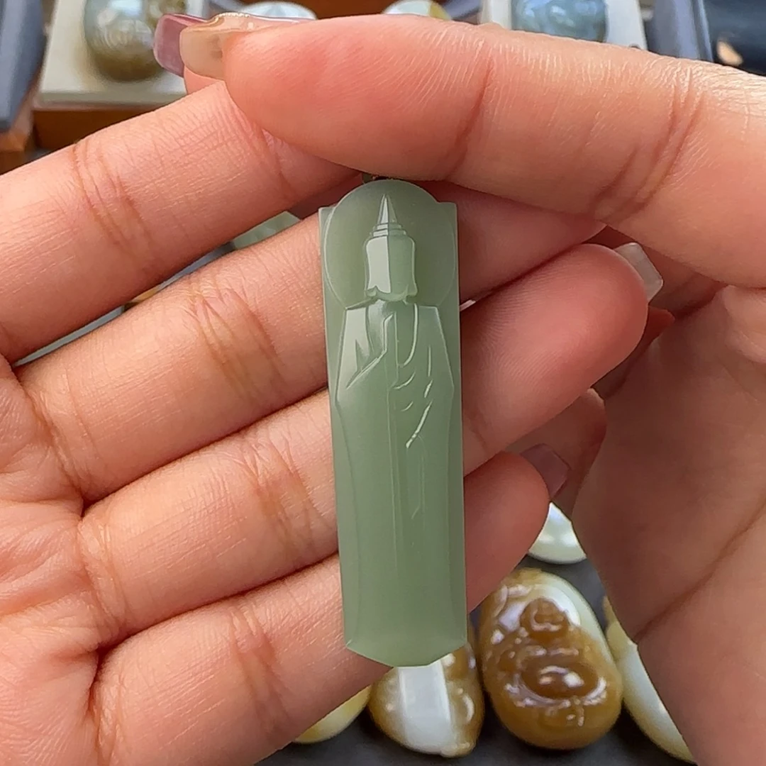 【闪购商品】和田玉（碧玉）颈饰未镶嵌K****世