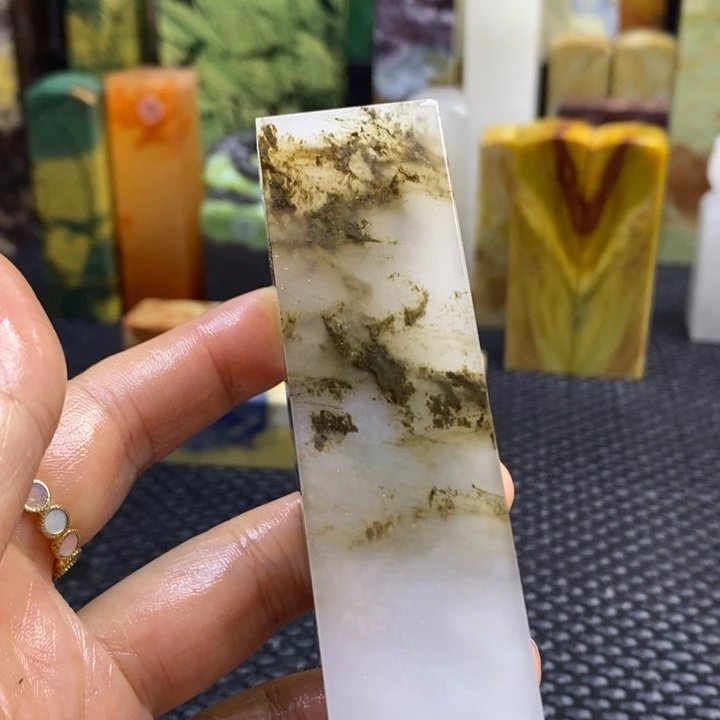 南美石谢*渊青田石印章石