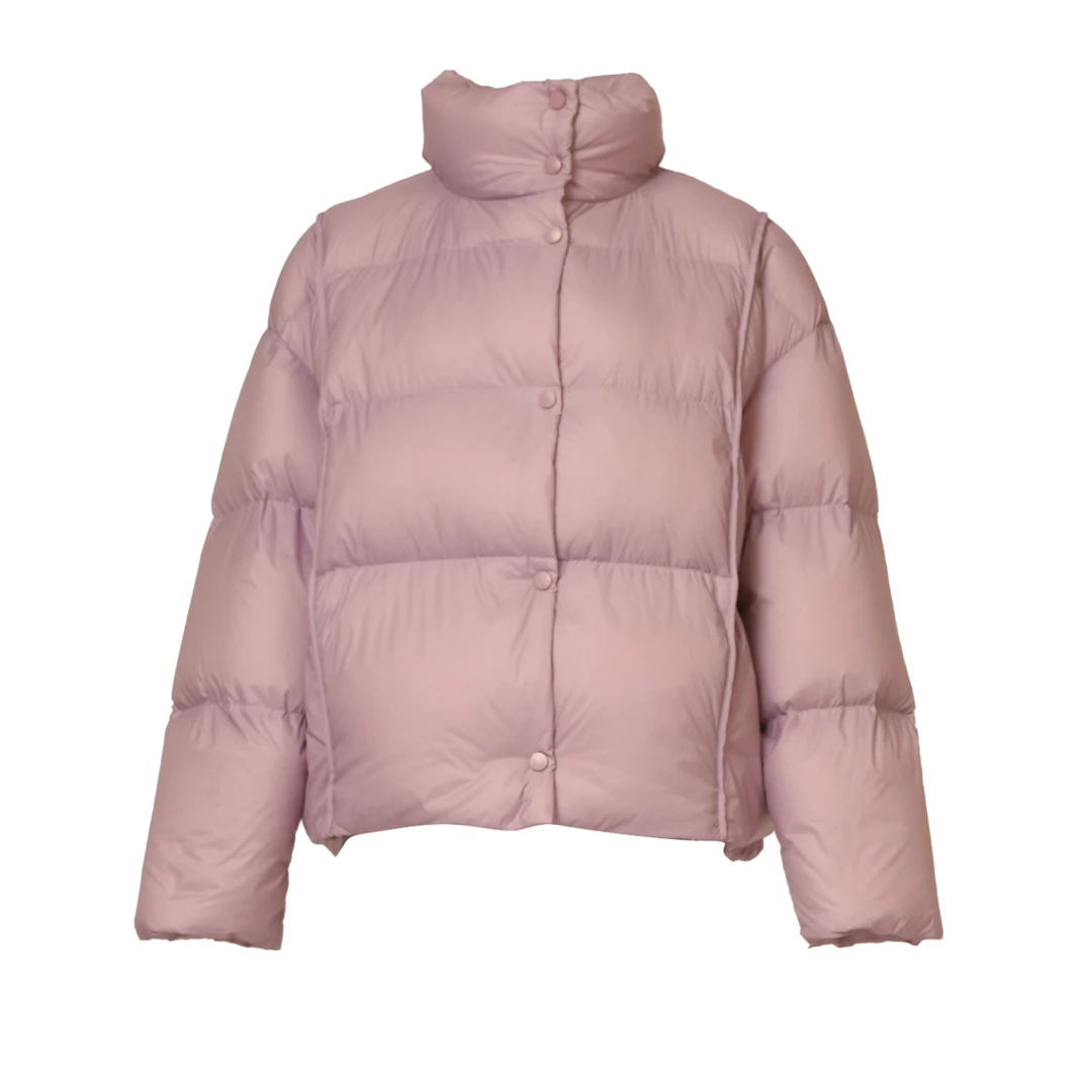 冬女装羽绒服38118丁香紫