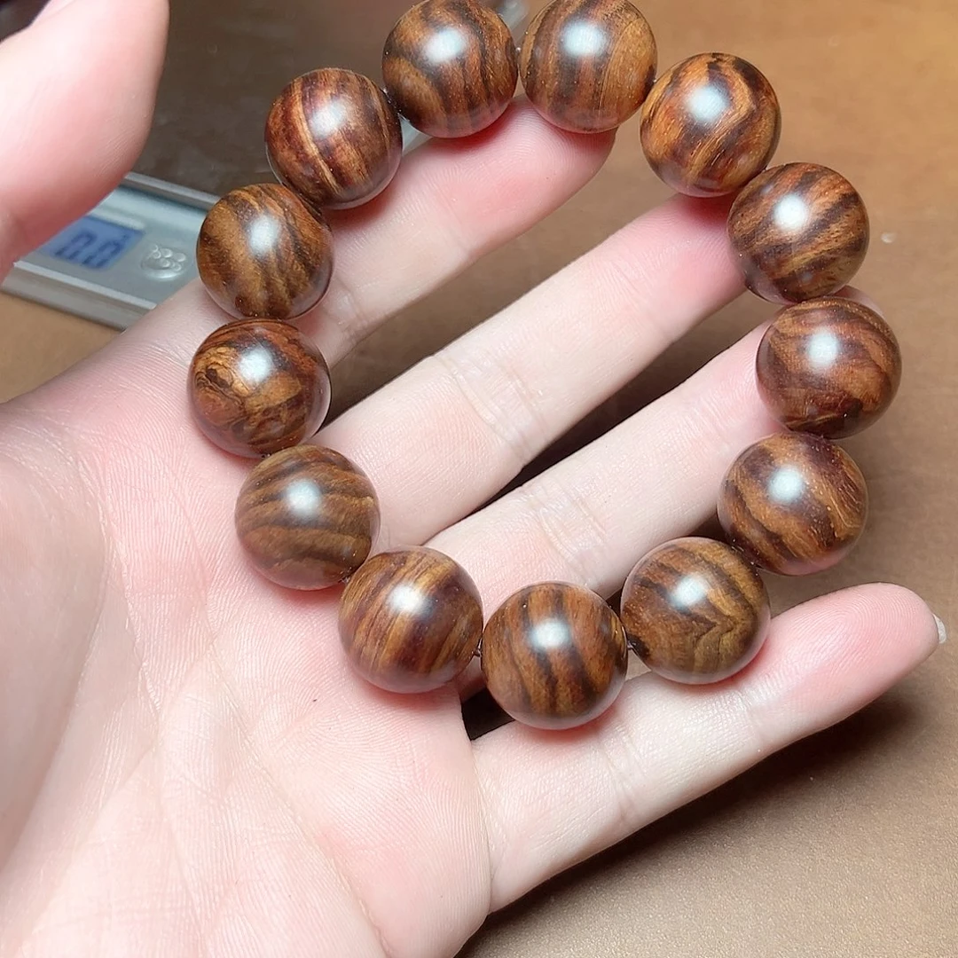 黄花梨/降香黄檀手串/手链18海南黄花梨老干料