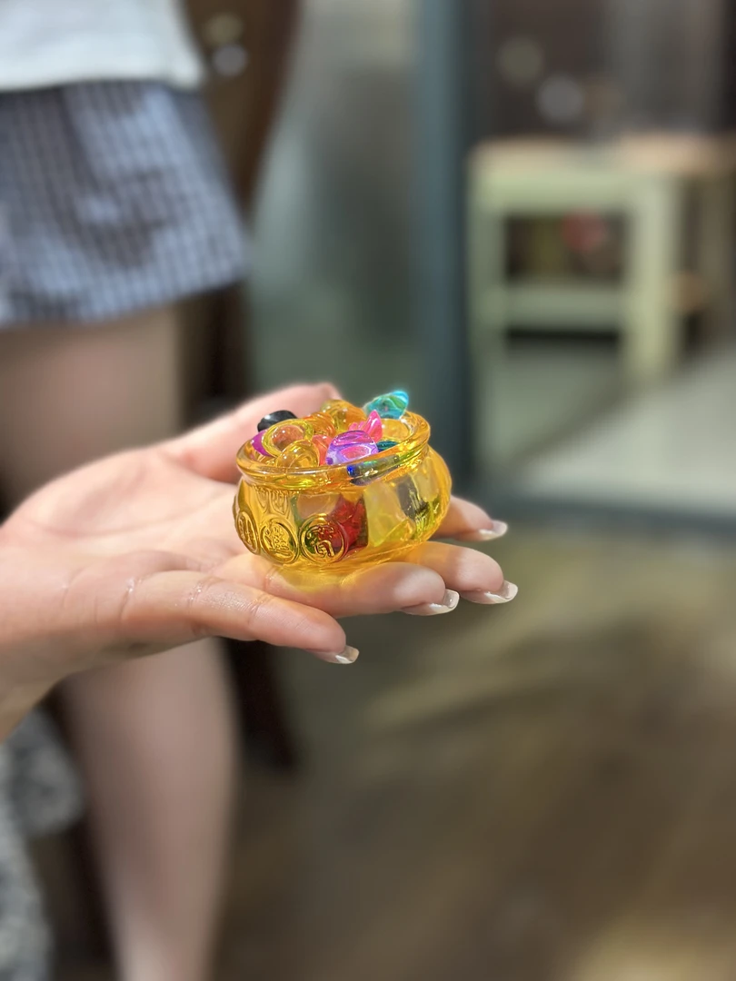 安琪潮玩社粉丝专享迷你聚宝盆~潮玩ins摆件百搭