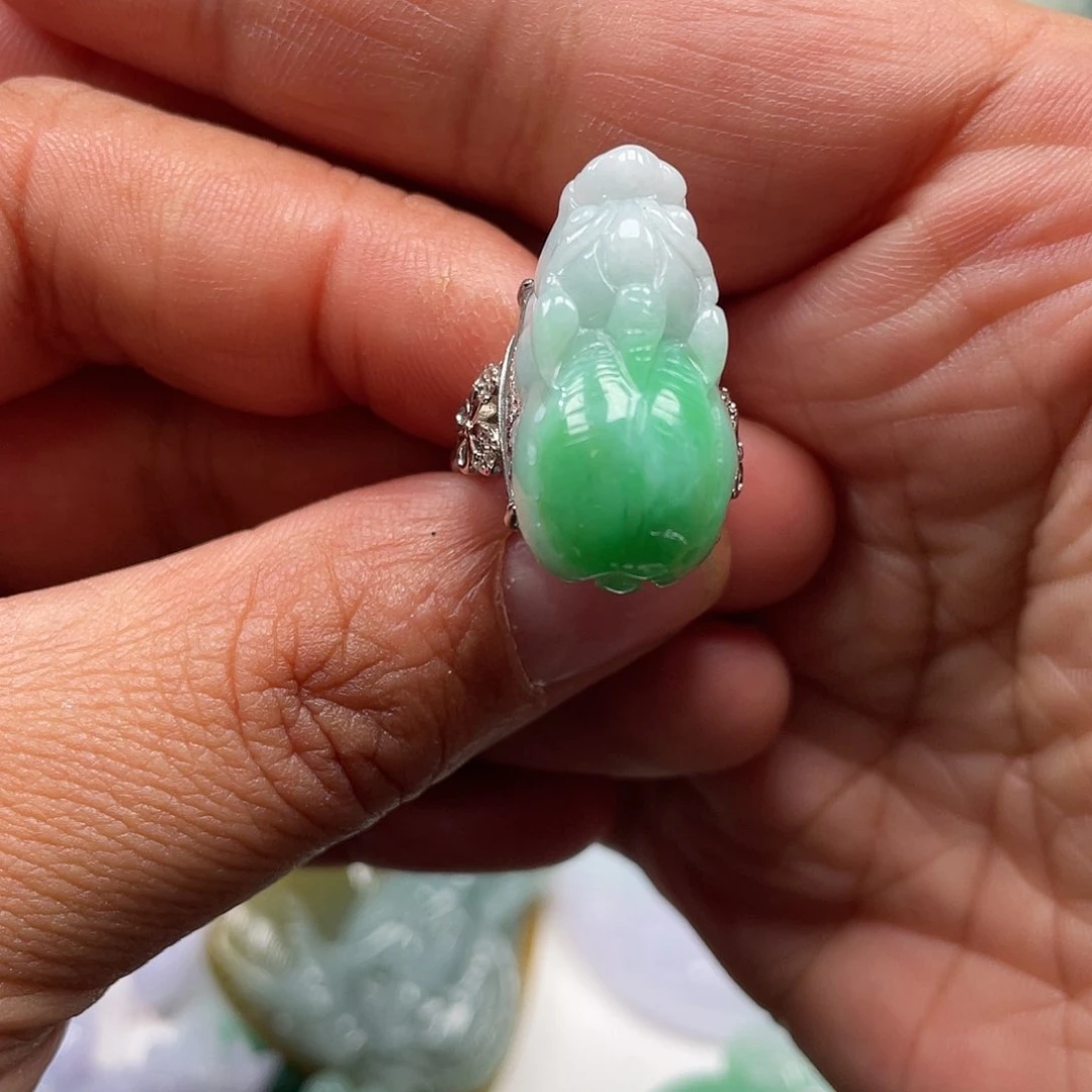 颈饰未镶嵌翡翠翡玉缘翡翠