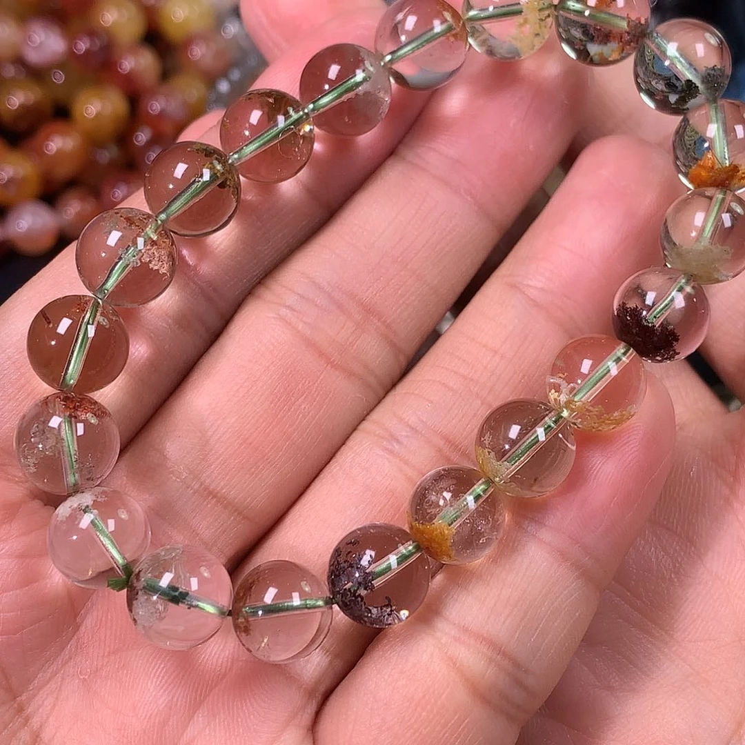 水晶手串未镶嵌天然