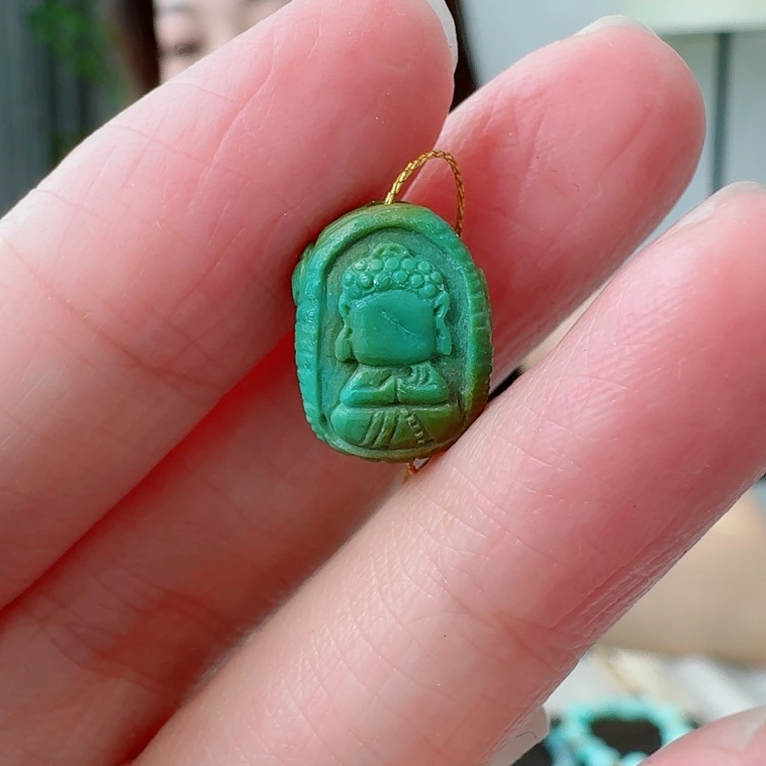 未镶嵌绿松石珠宝奇石