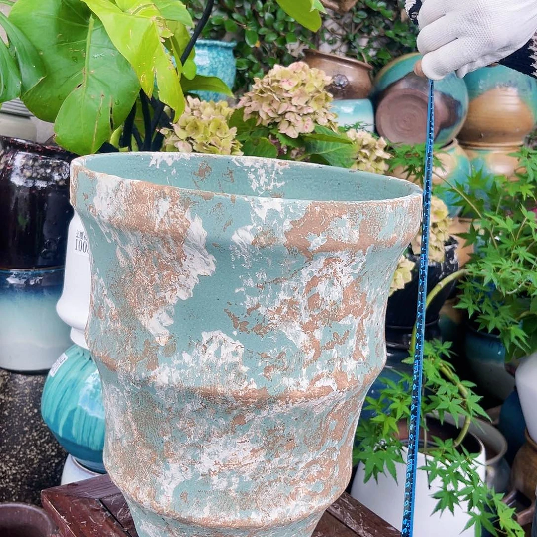 紫砂花盆王嫂花盆直播0602- 282 高36口30