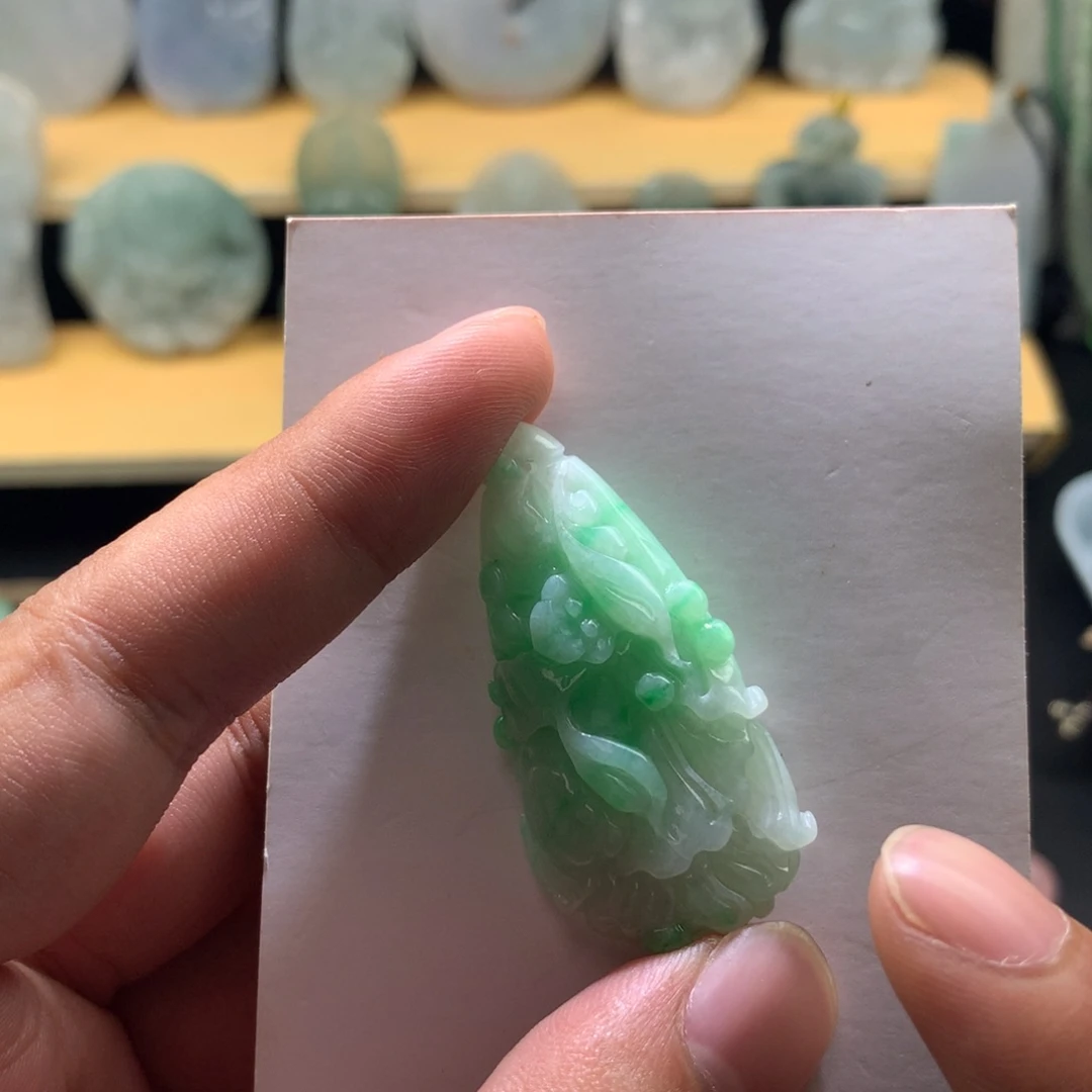 尾***莉颈饰未镶嵌翡翠000