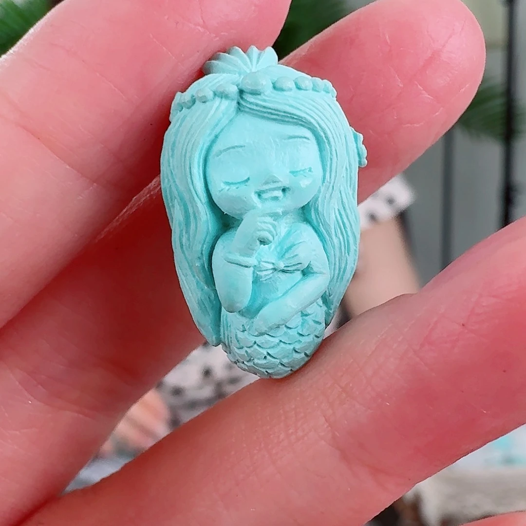 未镶嵌绿松石珠宝奇石