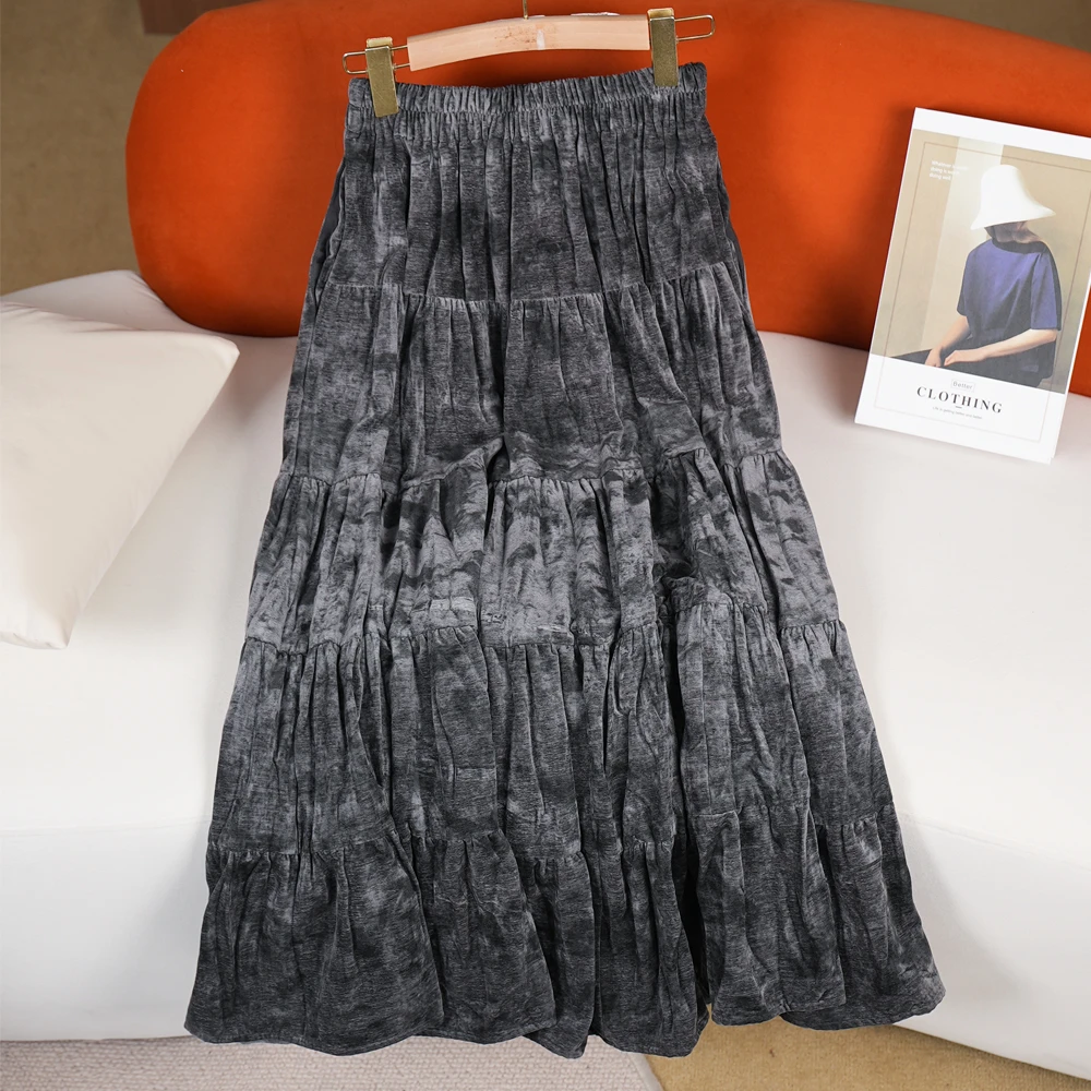 【七】棉裤裙秋冬加厚半身裙轻奢时尚收腰名媛气质性感炸街2