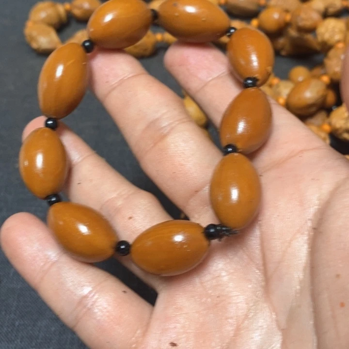 橄榄核手串/手链橄榄微瑕光珠