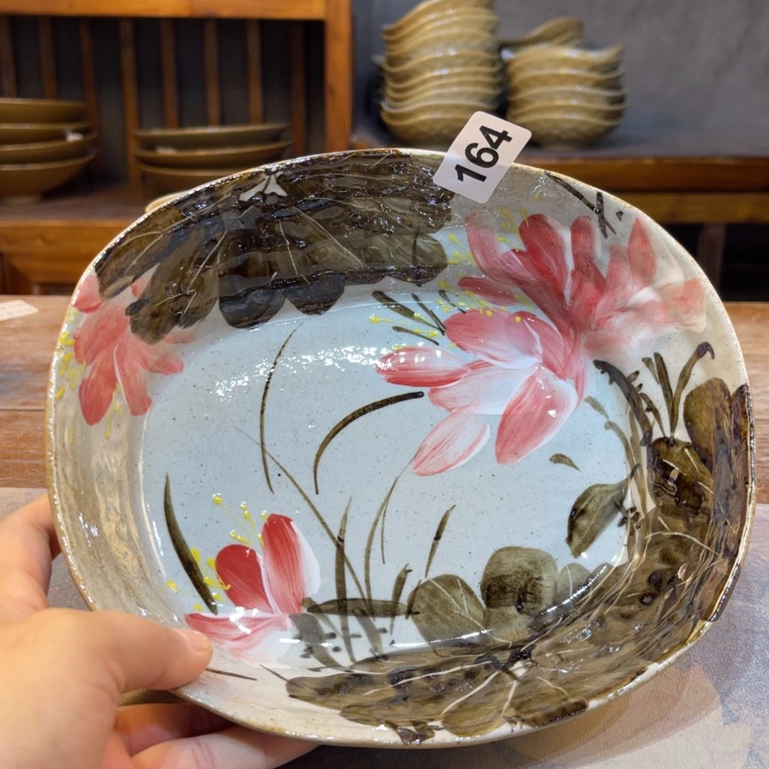 ****米瓷片景德镇手工制作