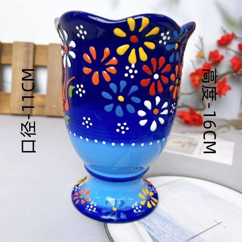 景泰蓝系列筷子筒家用陶瓷餐具
