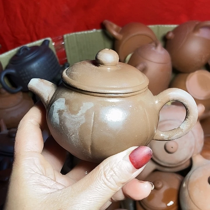 全手工制作宜兴紫砂茶壶