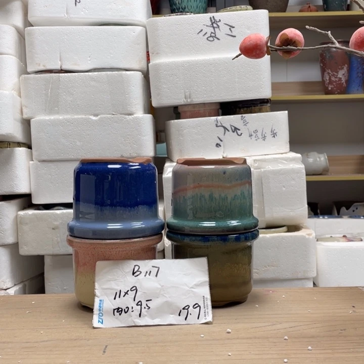 粗陶多肉花盆微瑕117