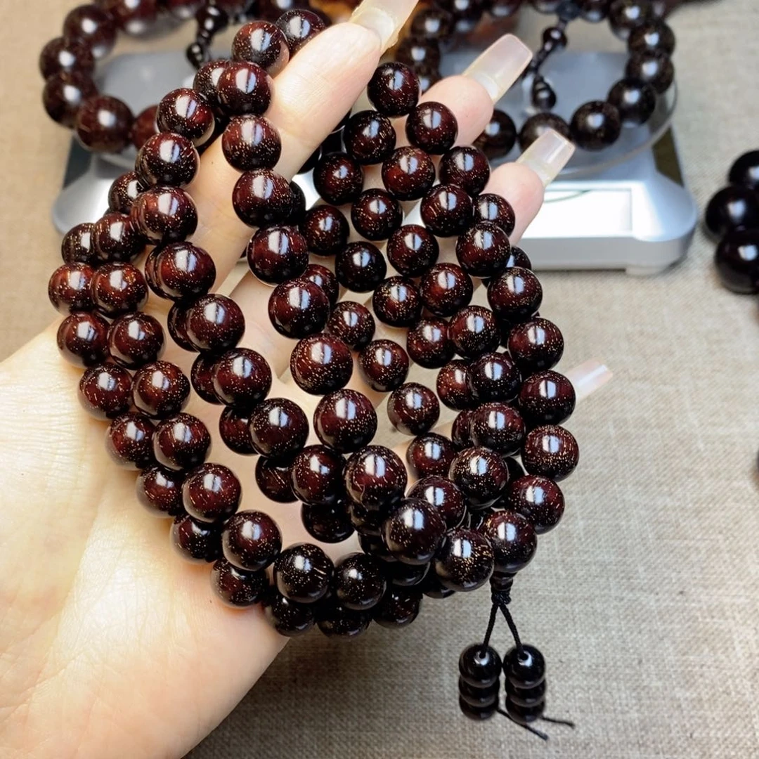 檀香紫檀（小叶紫檀）1.0满星108