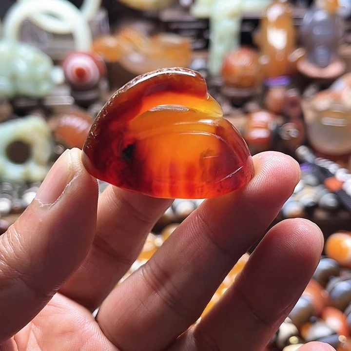 玛瑙/玉髓车挂未镶嵌