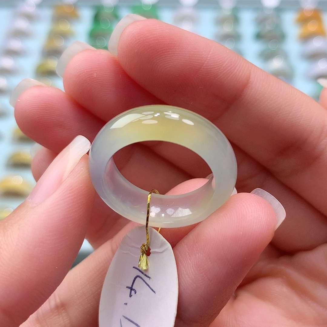 未镶嵌戒指翡翠1415圈