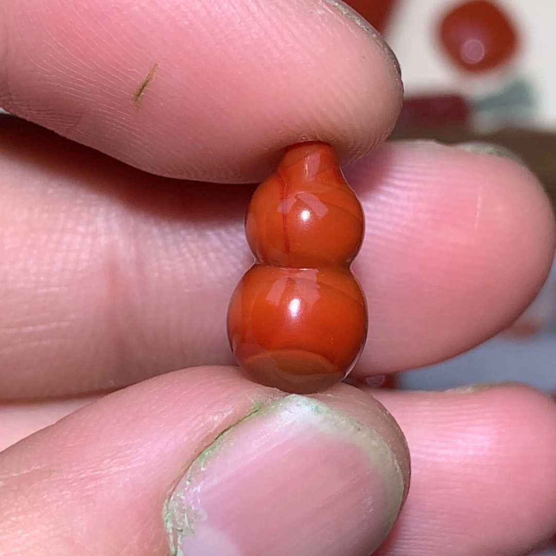 南红玛瑙包浆葫芦未镶嵌